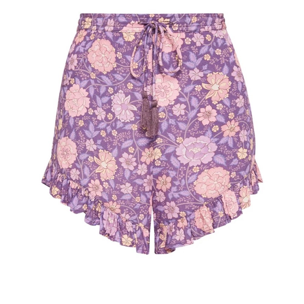 Purple shorts